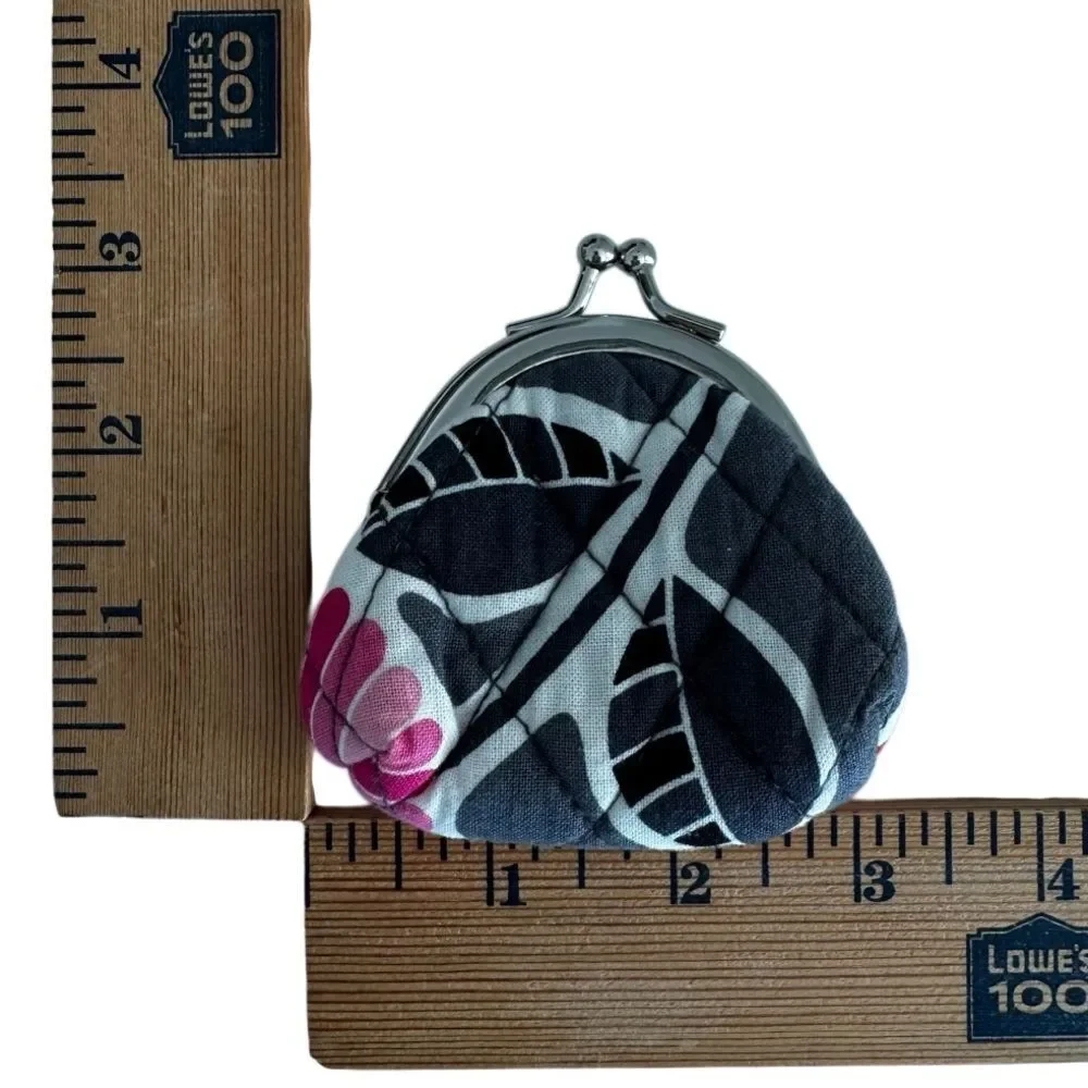 NWOT VERA BRADLEY COIN PURSE BALL SNAP CLOSURE